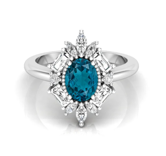 Marie - Oval Vintage