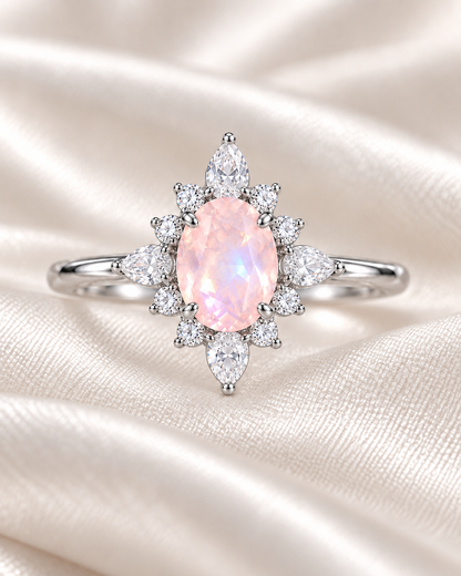 Sweet Dream Teardrop Cluster Ring