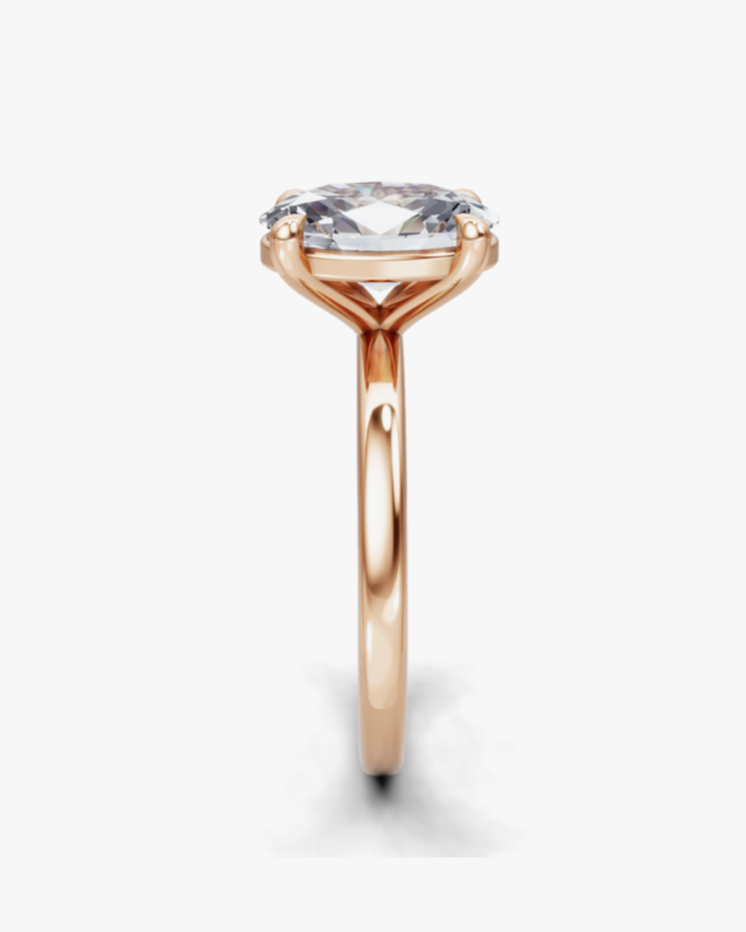 Oval Solitaire Ring