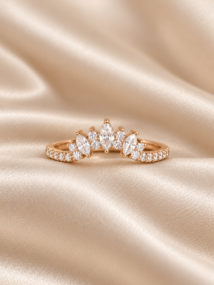 Rose Gold Crown Band