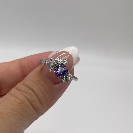 Amethyst Ring - Unique