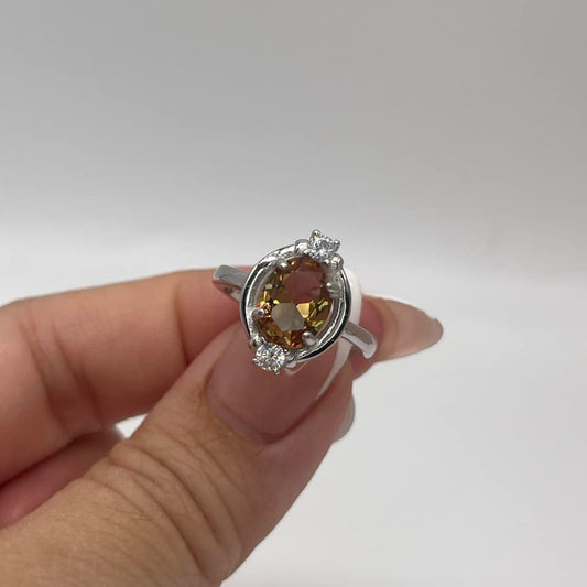 Oval Alexandrite Ring